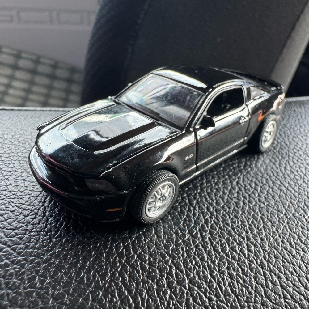 Black Diecast Model Car